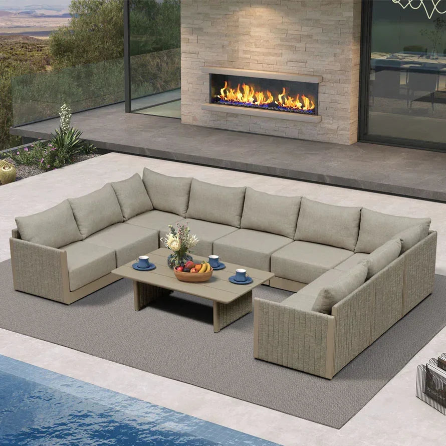 Sanori Patio Conversation U-Shaped Set