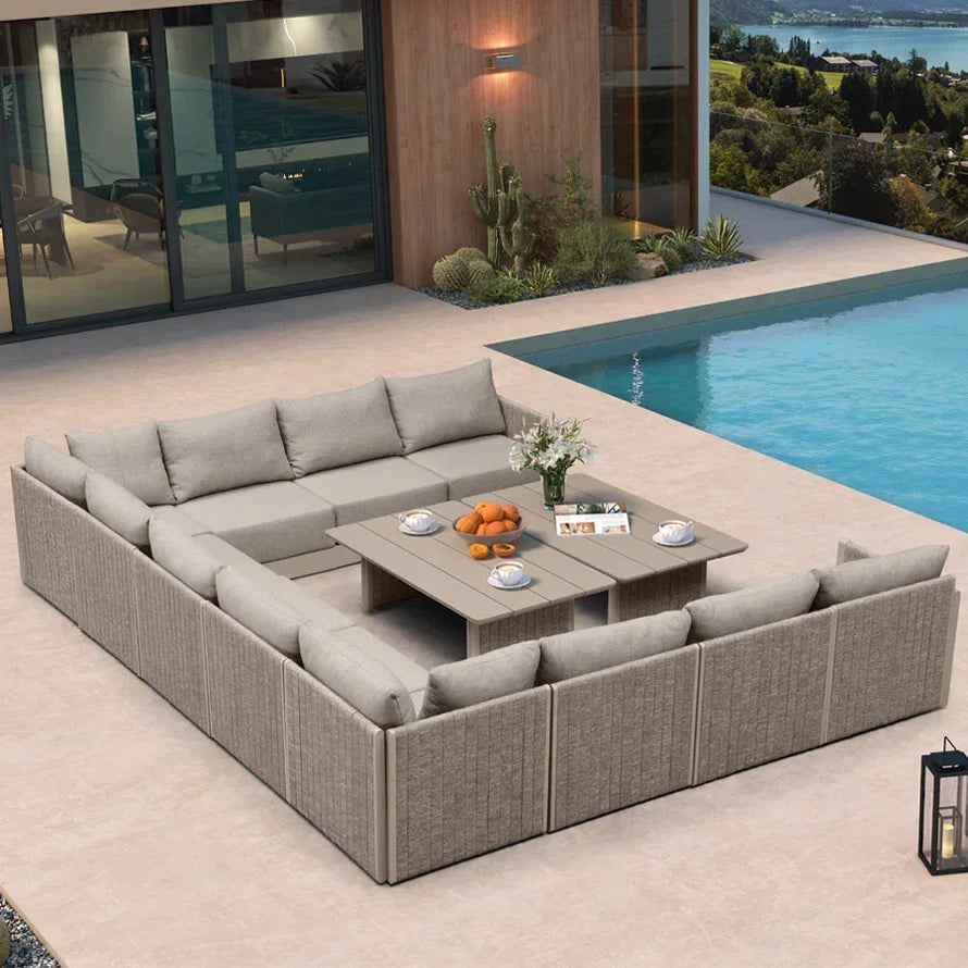 Sanori Patio Conversation U-Shaped Set