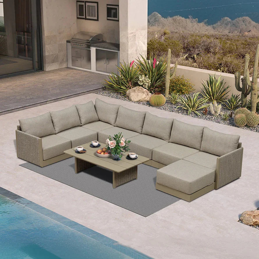 Sanori Patio Conversation L-Shaped Set
