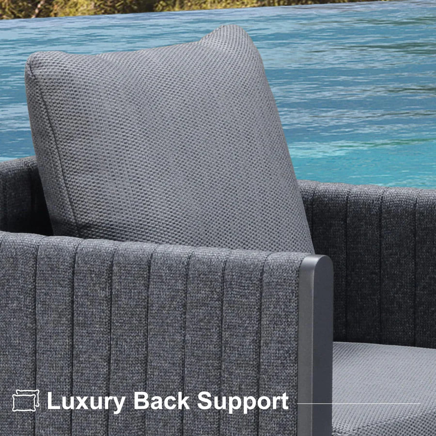 5 to 15 Piece Sanori Outdoor Dining Set with Olefin Cushions