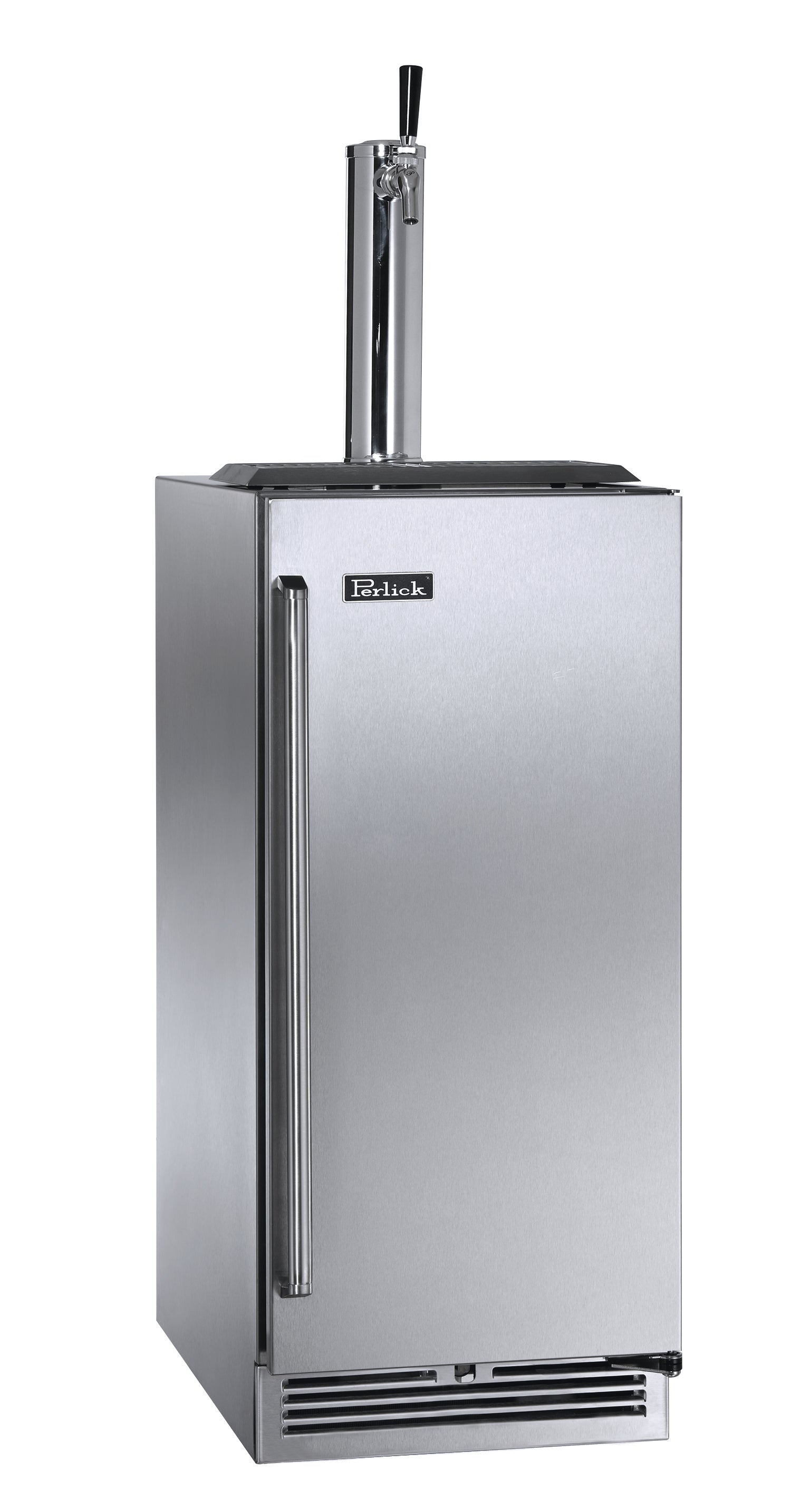 Perlick 15" Signature Series Solid Stainless Steel Outdoor Beer Dispenser