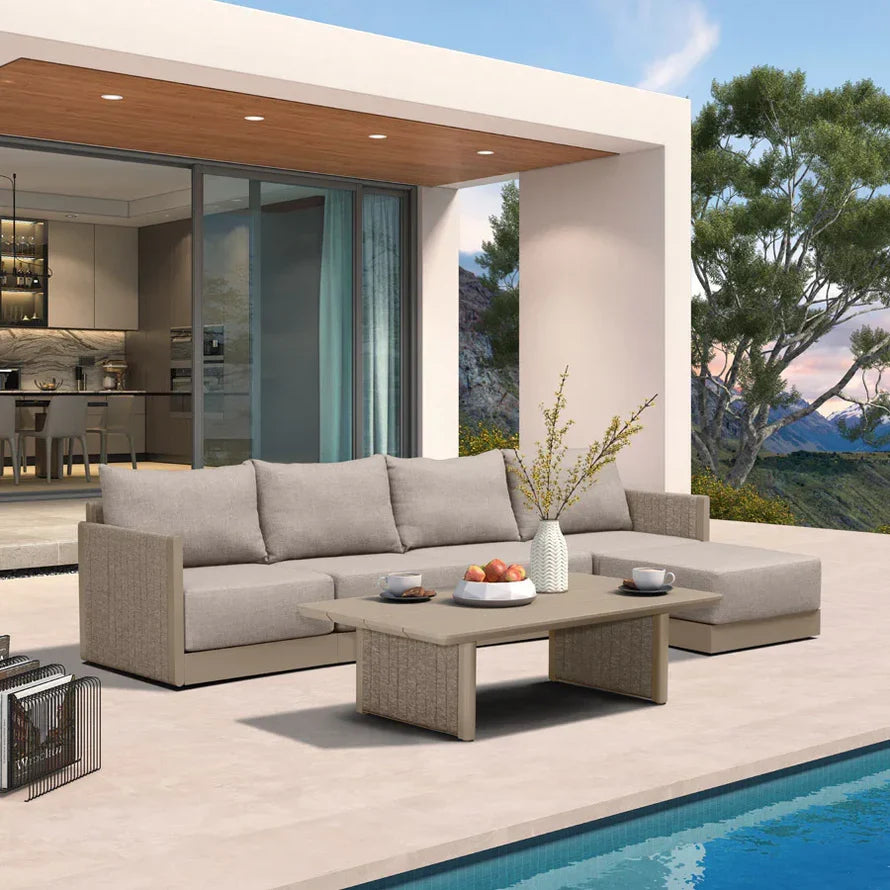 Sanori Patio Conversation L-Shaped Set