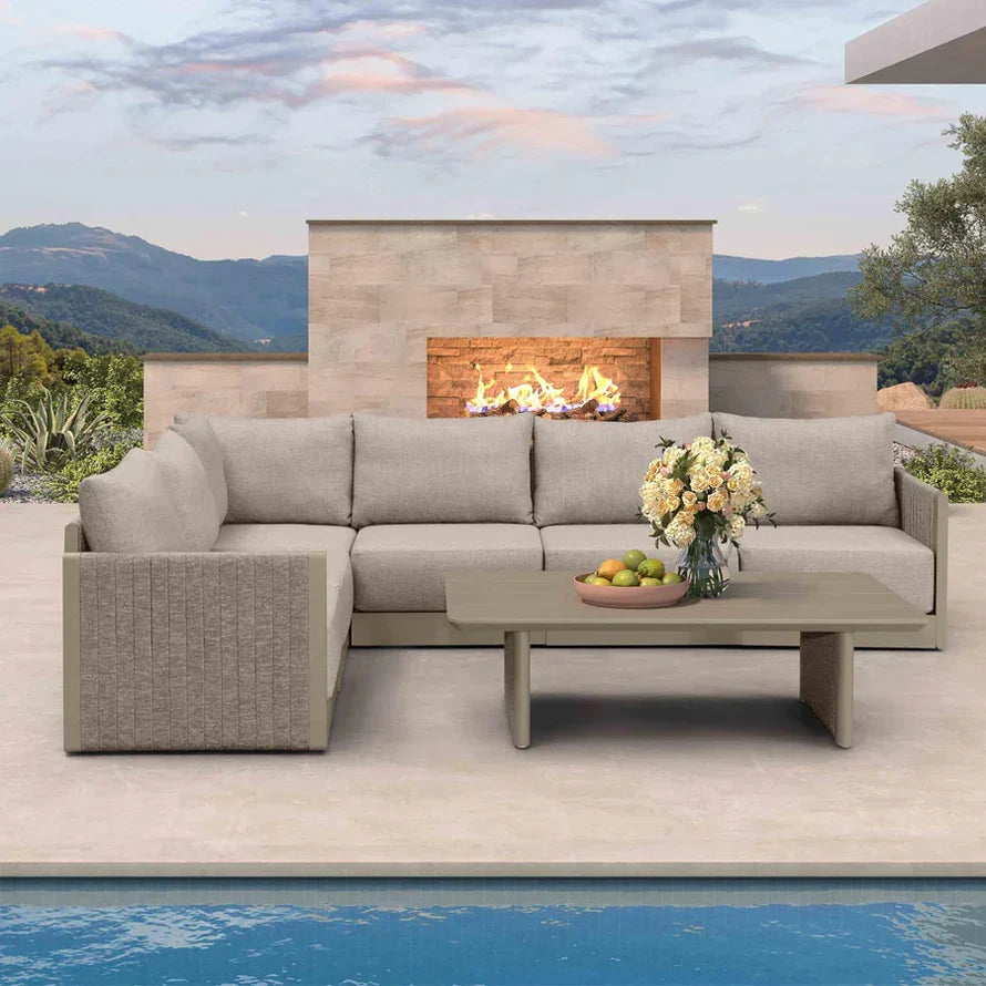 Sanori Patio Conversation L-Shaped Set