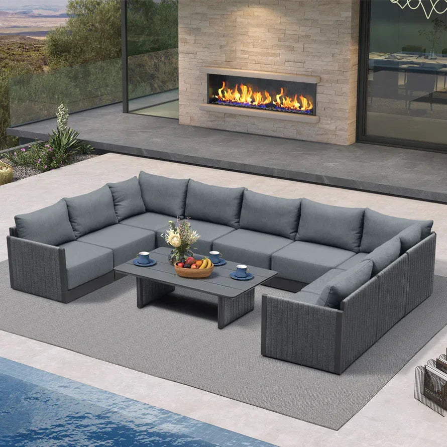 Sanori Patio Conversation U-Shaped Set