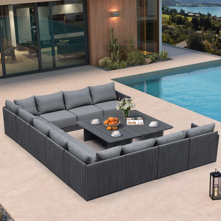 Sanori Patio Conversation U-Shaped Set