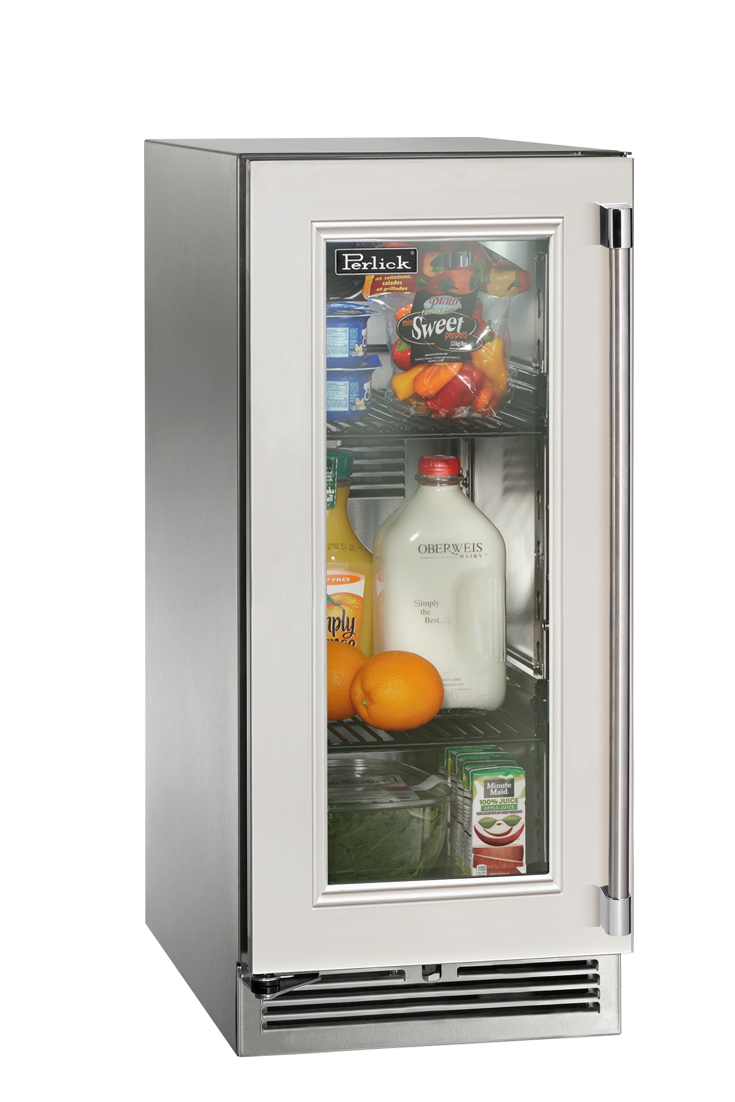Perlick 15" Signature Series Glass Panel Door Outdoor Refrigerator