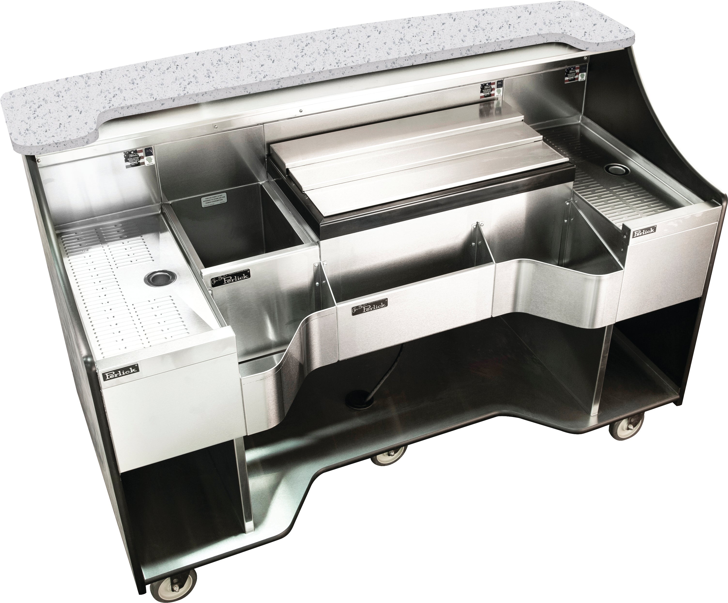 Tobin Ellis Signature Series Mobile Bar – 70"  The Essential Luxury Entertaining System